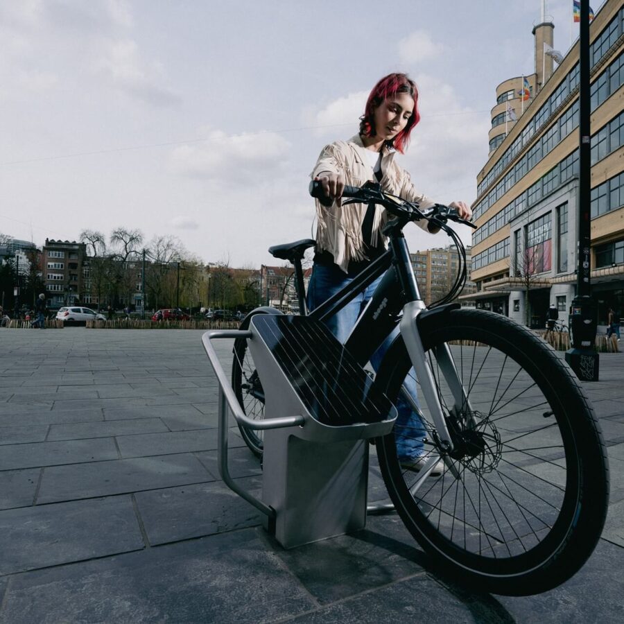 Arceau vélo sécurisé et connecté Locky
