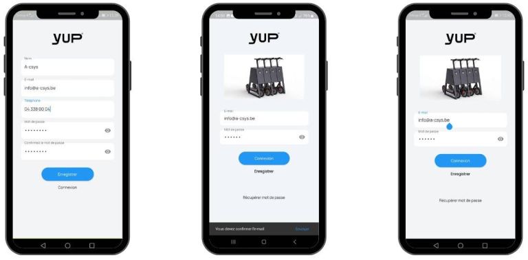Créez un compte et connectez-vous