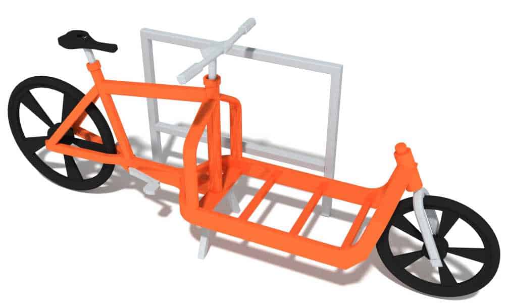 Arceau vélo cargo PUR