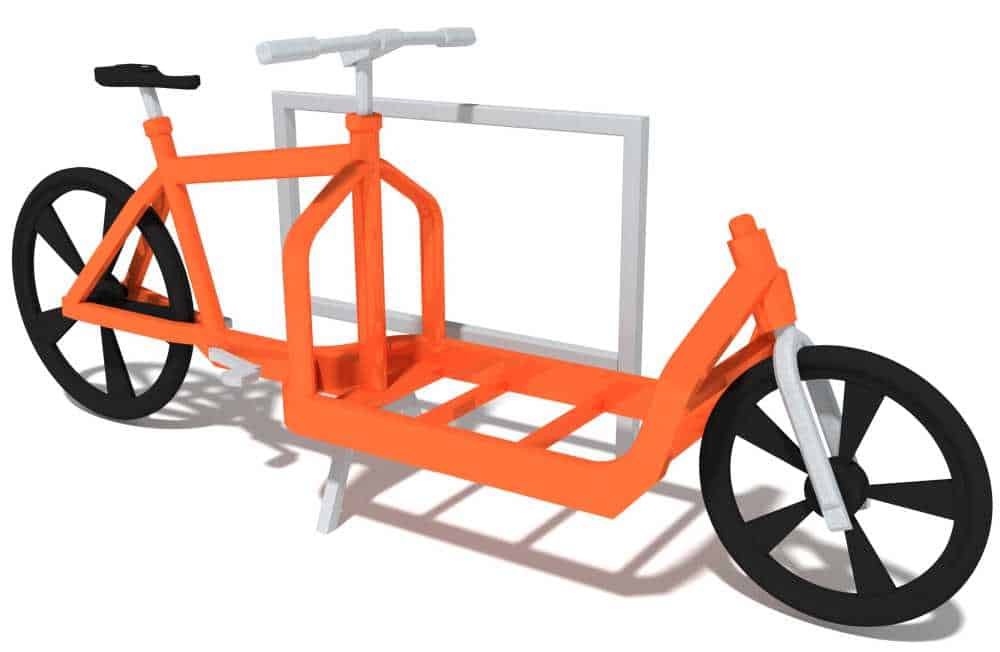 Arceau vélo cargo PUR