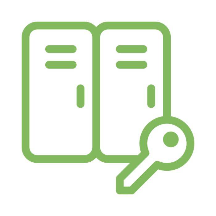 Espace sécurisé pour les effets personnels + recharge des appareils