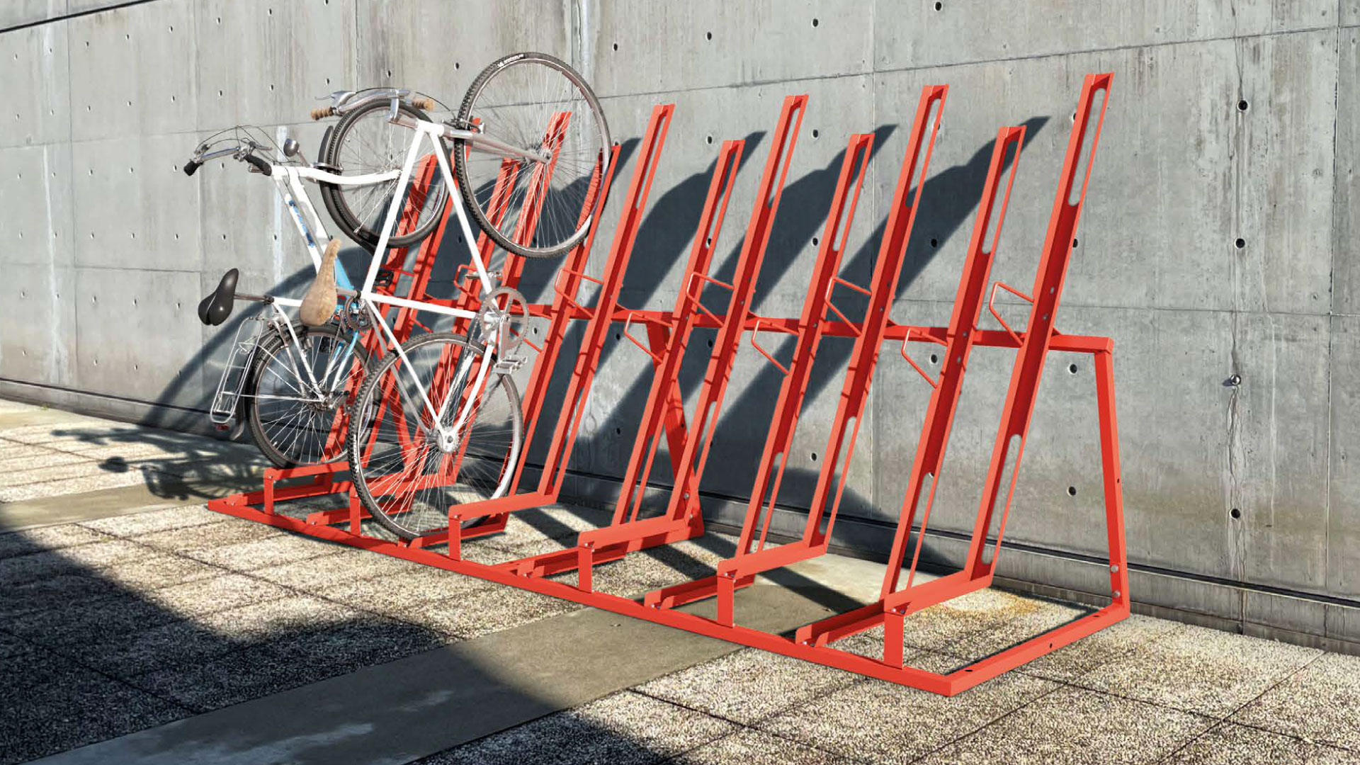 Porte-vélos vertical